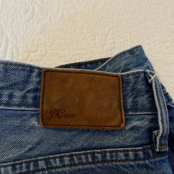 J. Crew High Rise Broken-In Boyfriend Denim Shorts - 29 - Picture 9 of 15